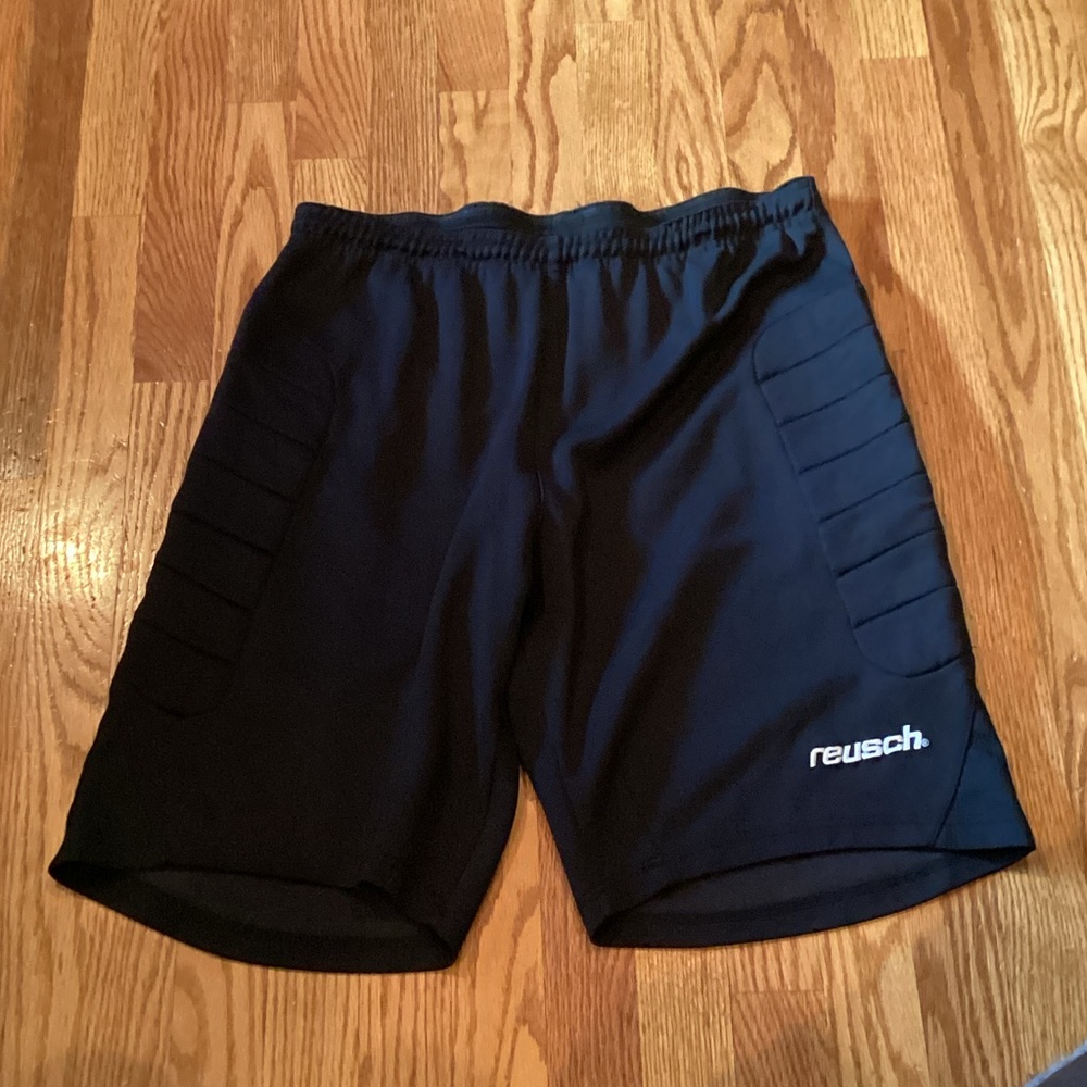 Black Men's Goalie Shorts